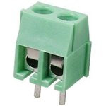 DG381-3.81-02P-14-00AH, Клеммник 2 контакта шаг 3.81 мм модульный, вертикальный на плату, H = 8.6 мм DG381-3.81-02P-14-00AH, Клеммник 2 контакта шаг 3.81 мм модульный, вертикальный на плату, H = 8.6 мм