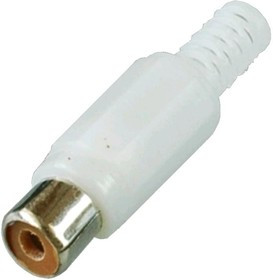 RP-406, RCA JACK на кабель (белый)