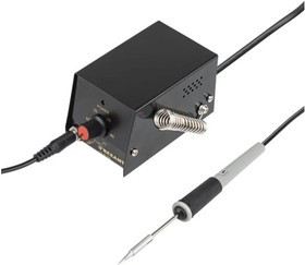 12-0159 (ZD-927), Cтанция паяльная (мини) с регулировкой температуры, 220В/8 Вт