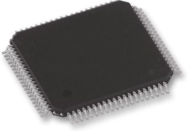 KSZ8765CLXIC, Ethernet коммутатор 5-Port 10/100 Managed с поддержкой Fiber [LQFP-80]