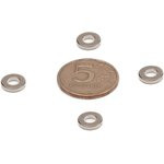 Неодимовый магнит-кольцо 10×5×2мм (20 шт) Неодимовый магнит-кольцо 10×5×2мм (20 шт)