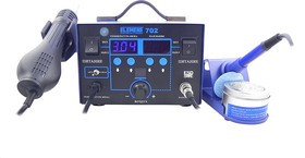 ELEMENT 702, Станция паяльная термовоздушная + паяльник ELEMENT 702, Станция паяльная термовоздушная + паяльник