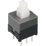 MPS-850-G, кнопка с фиксацией 8.5мм 30В 0.3А (PS850L)