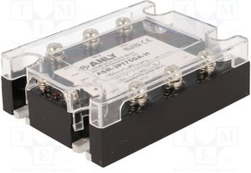 ASR-3PI75DA-H, Реле: полупроводниковое, Uупр: 12-32ВDC, 75А, 48-480ВAC, 3-фазный