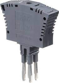 Держатель компонентов PG5-R2 для клемм ZS4/5.2, 250В, установка в каналы перемычек, темно-серый