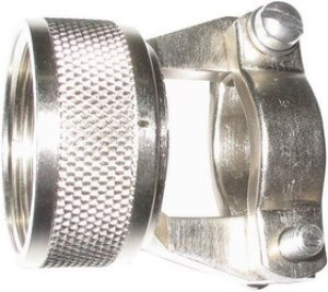 M85049/49-2S8N, CABLE CLAMP, SIZE 8/9, ALUMINIUM ALLOY M85049/49-2S8N, CABLE CLAMP, SIZE 8/9, ALUMINIUM ALLOY