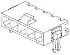 2-1445056-4, Pin &amp; Socket Connectors MICRO MNL HDR ASSY SINGLE ROW