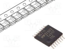 74HCT11PW.112, IC: цифровая; AND; Ch: 3; IN: 3; CMOS,TTL; SMD; TSSOP14; HCT; -40?125°C