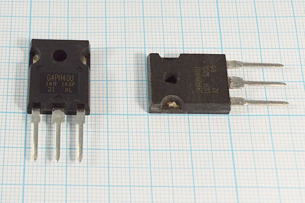 Транзистор 4PH40U, тип IGBT N, 160 Вт, корпус TO-247AC
