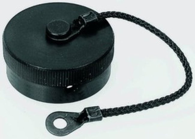 62LC-812-18(771), Amphenol 62GB MIL-DTL-26482 Plug Dust Cap, Shell Size 18, with Zinc Cobalt Finish, Aluminium
