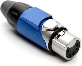 AX5F6M, XLR Connectors 5 POLE SOCKET F PLUG AUDIO CABLE CONNECT
