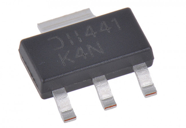 DZT5551-13, Биполярный транзистор NPN 160В 0.6A SOT-223