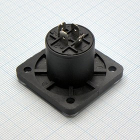 Разъем SPEACON 4MP приб. 40х40, (Китай), разъем АС