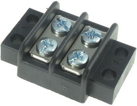 38780-0102, Barrier Terminal Blocks .438 CLOSED BOTM 2P screw terminal style