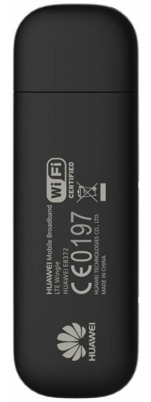 Wi-Fi маршрутизатор (роутер) Huawei E8372 Black (51071KBM)