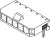 43650-0303, Headers &amp; Wire Housings RA SMT SNGL HDR 3P pressfit retn clips