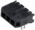 43650-0303, Headers &amp; Wire Housings RA SMT SNGL HDR 3P pressfit retn clips