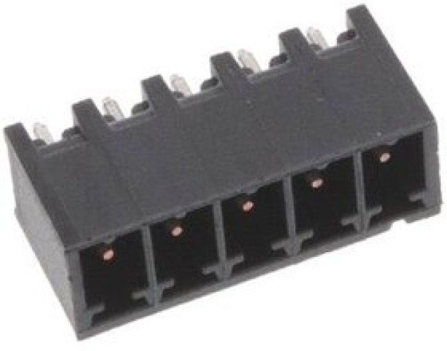 2342078-5, Pluggable Terminal Blocks 5POS HDR ST, HT, 3.81MM PIT.,TL 1.9MM