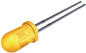 SSL-LX5093AD, Standard LEDs - Through Hole Amber, 610nm Diffused