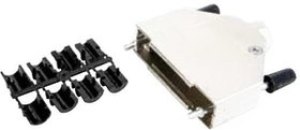 165X02629X, D-Sub Backshells 25P EMI/RFI SHIELDNG METAL HOOD 165X02629X, D-Sub Backshells 25P EMI/RFI SHIELDNG METAL HOOD