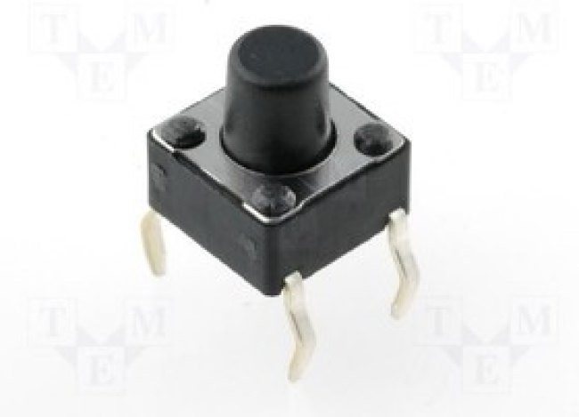 DTS63K, Микропереключатель SPST-NO 6x6мм размер H 7,0мм 1,0Н