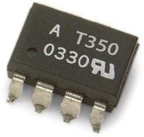 ACPL-T350-000E, Оптрон, THT, Каналы 1, Вых драйвер IGBT, 3,75кВ, DIP8, 20кВ/мкс