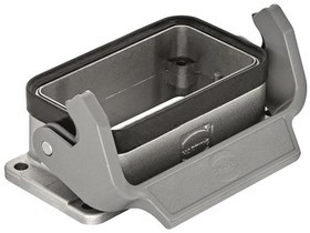 09628102305, Heavy Duty Power Connectors 10B EMC Bulkhd House Single Lever