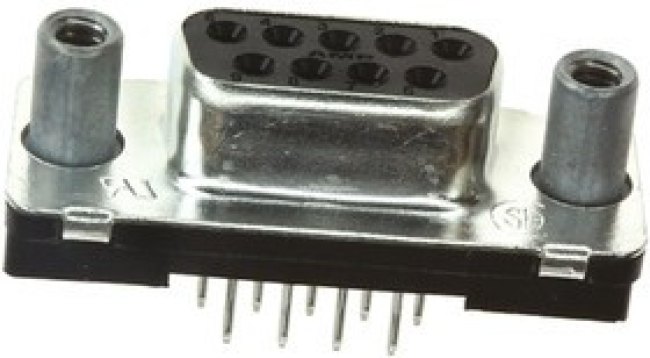1-5747150-6, Amplimite HD-20 9 Way Through Hole D-sub Connector Socket, 2.74mm Pitch, with 4-40 UNC, Female Screw 1-5747150-6, Amplimite HD-20 9 Way Through Hole D-sub Connector Socket, 2.74mm Pitch, with 4-40 UNC, Female Screw
