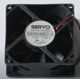 Вентилятор Servo D0938X24B8CZ-19 24v 0.34A 8.16W 2pin 92x38