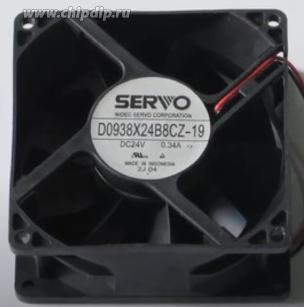 Вентилятор Servo D0938X24B8CZ-19 24v 0.34A 8.16W 2pin 92x38