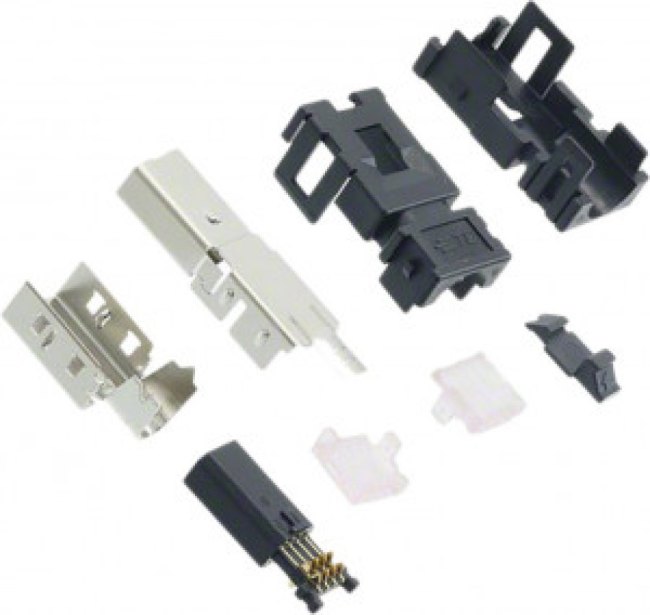 1-2201855-2, Modular Connectors / Ethernet Connectors Mini I/O Plug Kit Type II M 1-2201855-2, Modular Connectors / Ethernet Connectors Mini I/O Plug Kit Type II M