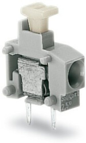 PCB terminal, 1 pole, pitch 5 mm, AWG 24-16, 17.5 A, push-in cage clamp, light green, 235-747/331-000 PCB terminal, 1 pole, pitch 5 mm, AWG 24-16, 17.5 A, push-in cage clamp, light green, 235-747/331-000