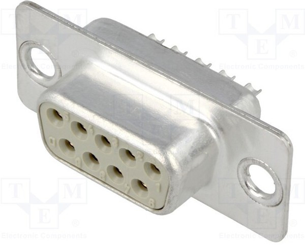 09670094715, D-Sub Standard Connectors 9P DSUB RECEPT TSDC