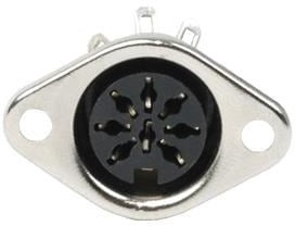 SD-60SN, 6 Pin, Panel Mount Receptacle SD-60SN, 6 Pin, Panel Mount Receptacle
