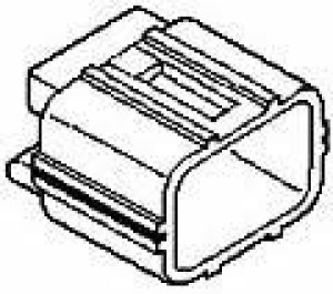 1-174355-1, Automotive Connectors CAP 2P DBL LOCK NATURAL 1-174355-1, Automotive Connectors CAP 2P DBL LOCK NATURAL