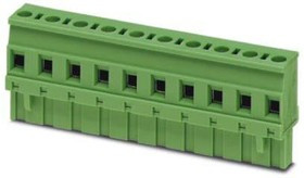 GMVSTBR 2,5/ 6-ST-7,62, Съемная клеммная колодка, 7.62 мм, 6 вывод(-ов), 24AWG до 12AWG, 2.5 мм², Винт, 12 А