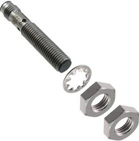 E2BS08KS02MCB2OMI, Inductive Sensor PNP, Break Contact (NC) 1.5kHz 30V 10mA 2mm IP67 Connector, M8, 3-Pin E2B