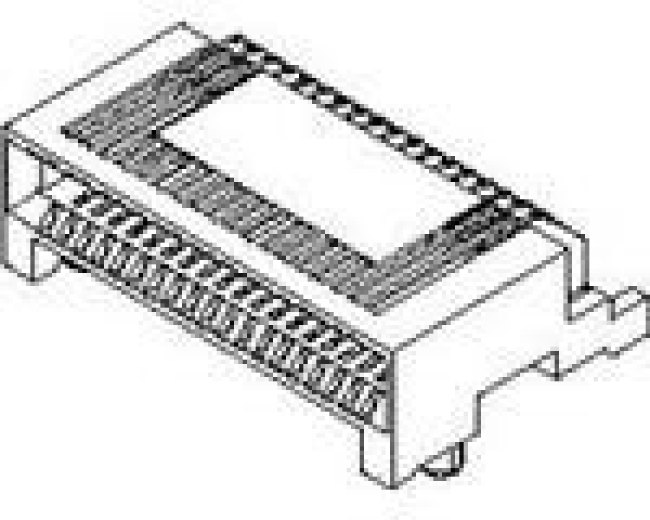 75586-0007, Разъем I/O, 68 контакт(-ов), Гнездо, I/O, Поверхностный Монтаж, iPass 75586 75586-0007, Разъем I/O, 68 контакт(-ов), Гнездо, I/O, Поверхностный Монтаж, iPass 75586
