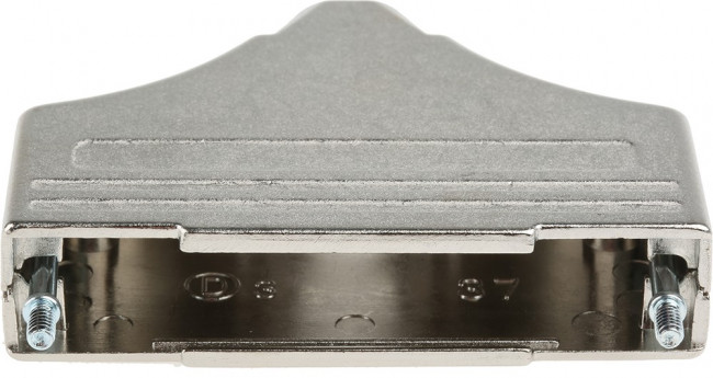 MHDM37-K, MHDM Series Zinc D Sub Backshell, 37 Way, Strain Relief