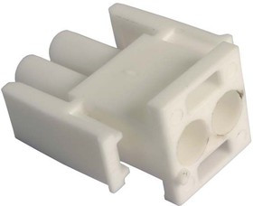 350777-1, Корпус разъема Universal MATE-N-LOK, вилка 2PIN, In-Line (Nylon, UL 94V-0) без контактов