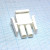350777-1, Корпус разъема Universal MATE-N-LOK, вилка 2PIN, In-Line (Nylon, UL 94V-0) без контактов
