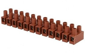BM 93GFCS, Клеммник, зажим под винт, 4мм2, 400В, Кол-во полюс: 12, клеммы: 24