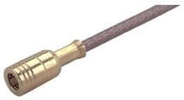 11_SMB-50-2-40/111_NH, RF Connectors / Coaxial Connectors SMB straight cable plug(m)