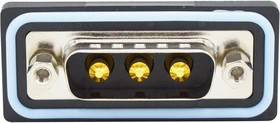CDFR3W3113L211, Комбинированный разъем D Sub, IP67, NANOOK Series, DA-3W3, Штекер, 3 контакт(-ов), 3 Силовых, Пайка CDFR3W3113L211, Комбинированный разъем D Sub, IP67, NANOOK Series, DA-3W3, Штекер, 3 контакт(-ов), 3 Силовых, Пайка