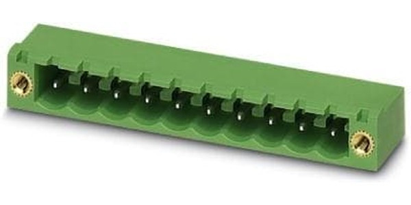 1776582, Conn Shrouded Header (4 Sides) HDR 10 POS 5.08mm Solder RA Side Entry Thru-Hole