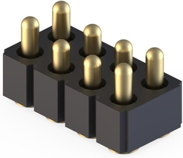 813-22-008-30-022101, SPRING LOADED CONNECTOR, HEADER, 8POS