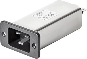 FN9255-16-06, Filtered IEC Power Entry Module, C20, IEC C20, General Purpose, 16 А, 250 В AC