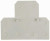 Elvert Боковая крышка TS-BKDC для двухярусных клемм TS-D4/2 и TS-C4/2 (пакет 50шт) G-JUT2-4/2