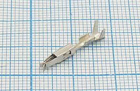 Клемма вилка, 1,5x0,5, 0,5-0,8S, [DJ623-E1,5A]