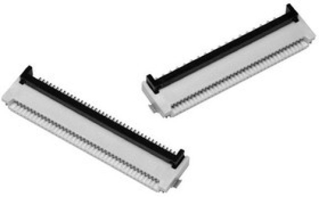 XF3M-2515-1B, FFC &amp; FPC Connectors RotaryBackLock .5mm Dual Contact 25pin